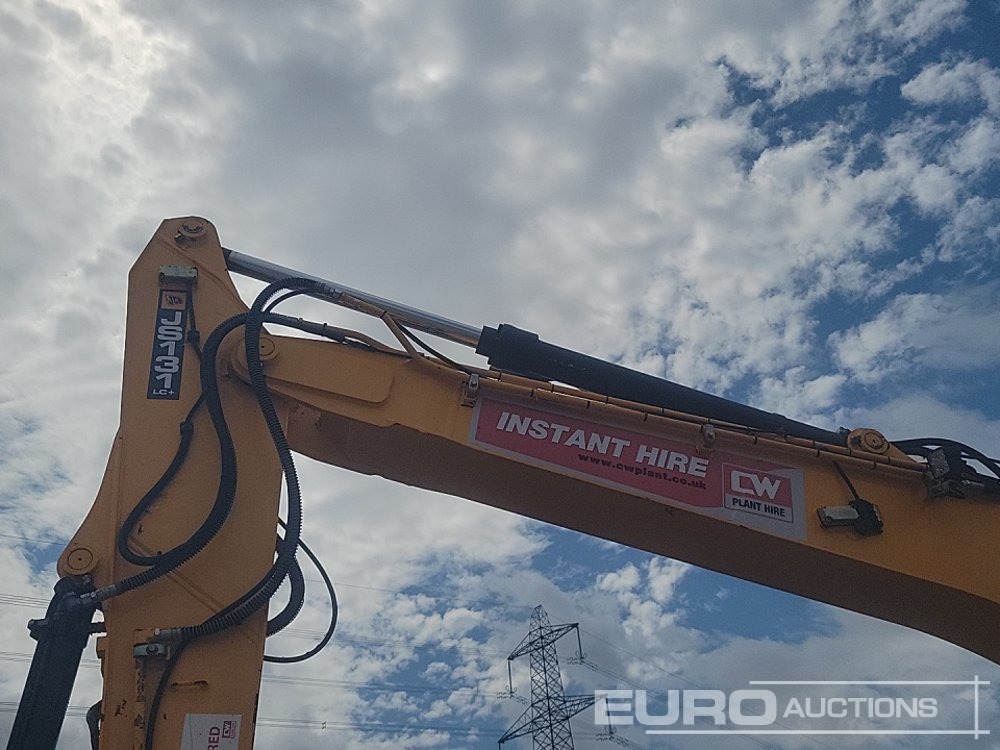 حفار زحاف 2019 JCB JS131LC: صورة 23