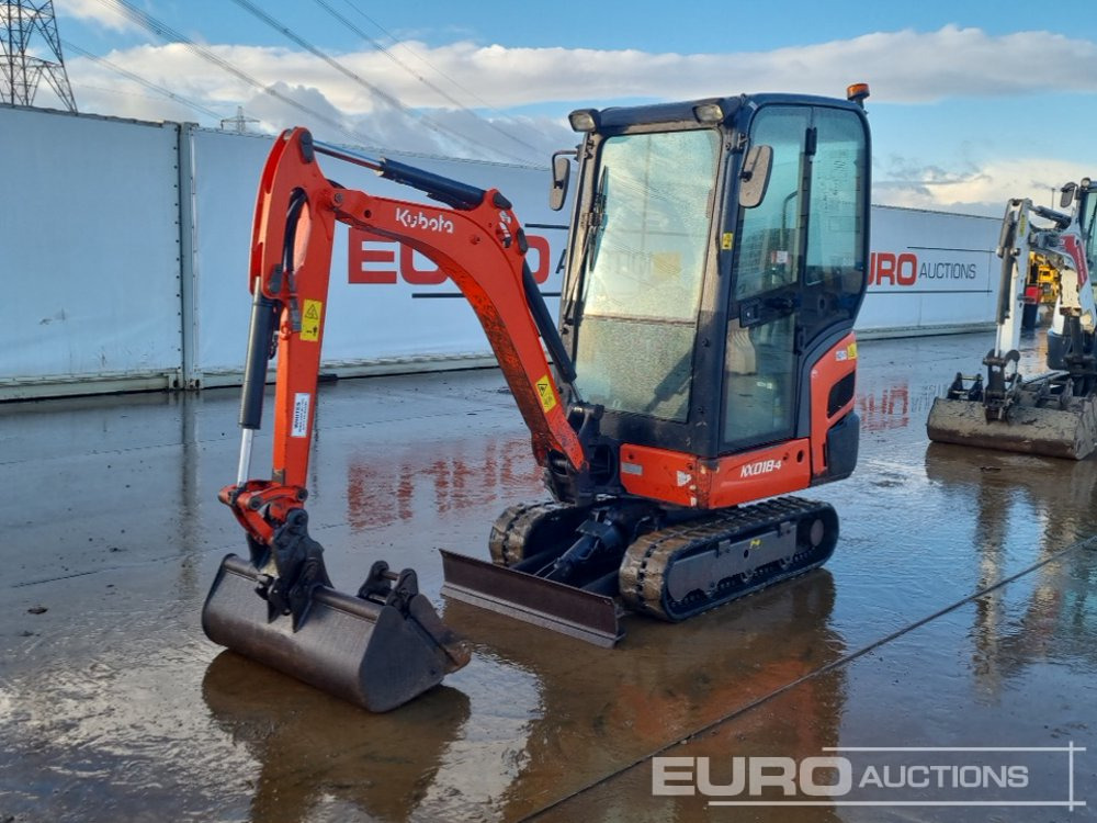 2019 Kubota KX018-4 - حفارة مُصَّغرة: صورة 1 2019 Kubota KX018-4 - حفارة مُصَّغرة: صورة 1