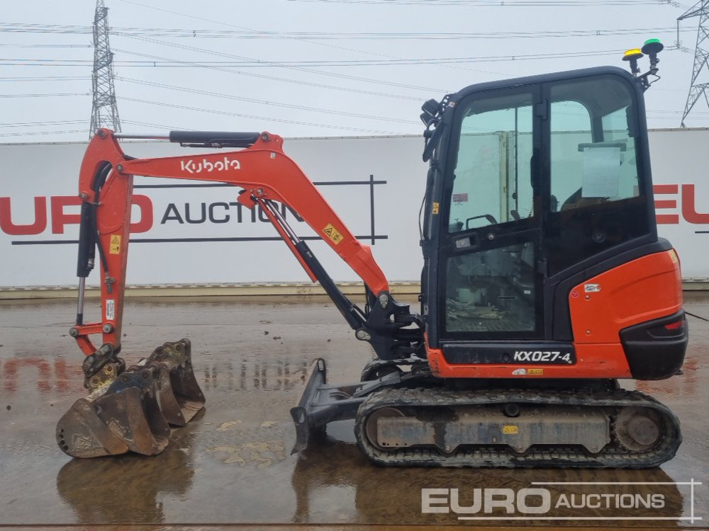 2019 Kubota KX027-4 - حفارة مُصَّغرة: صورة 2 2019 Kubota KX027-4 - حفارة مُصَّغرة: صورة 2