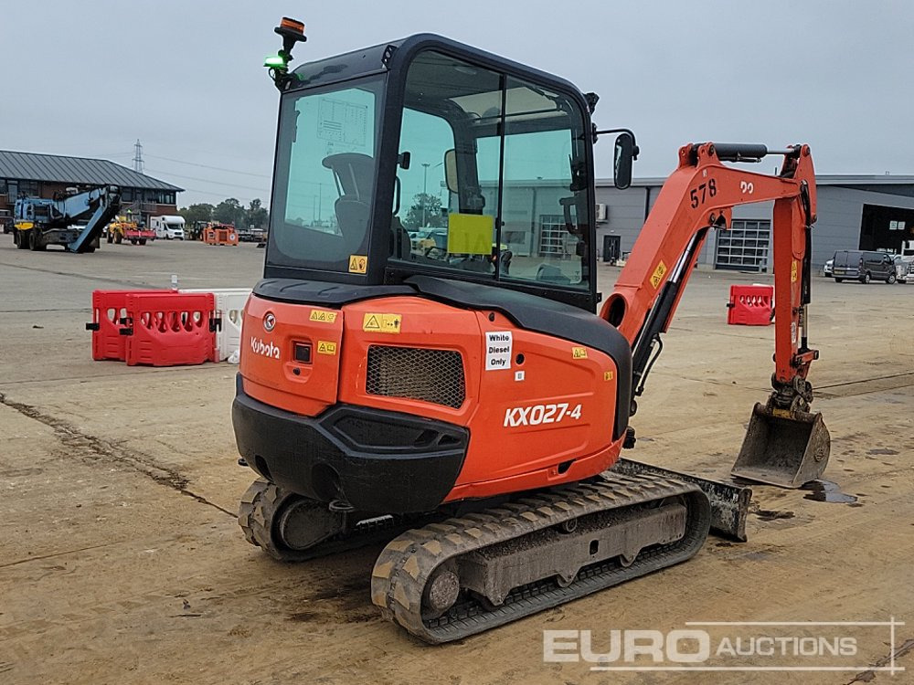 2019 Kubota KX027-4 - حفارة مُصَّغرة: صورة 5 2019 Kubota KX027-4 - حفارة مُصَّغرة: صورة 5