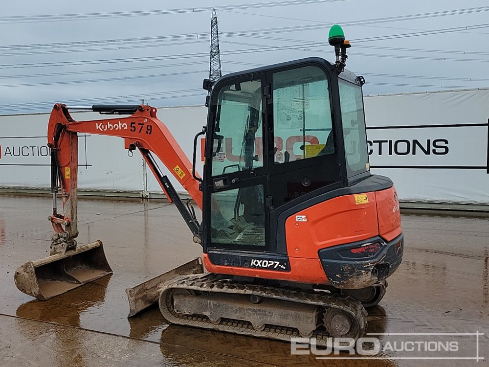 2019 Kubota KX027-4 - حفارة مُصَّغرة: صورة 3 2019 Kubota KX027-4 - حفارة مُصَّغرة: صورة 3