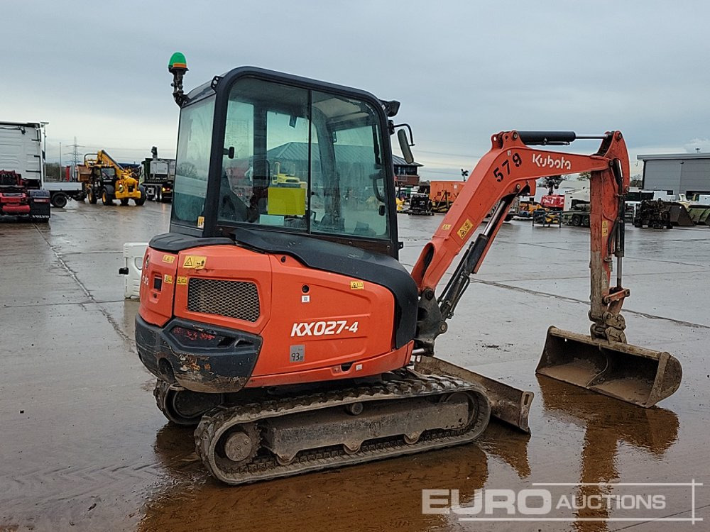 2019 Kubota KX027-4 - حفارة مُصَّغرة: صورة 5 2019 Kubota KX027-4 - حفارة مُصَّغرة: صورة 5