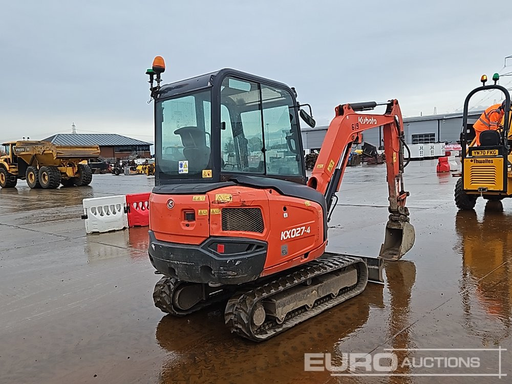2019 Kubota KX027-4 - حفارة مُصَّغرة: صورة 5 2019 Kubota KX027-4 - حفارة مُصَّغرة: صورة 5