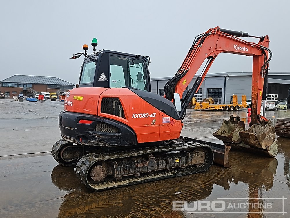 2019 Kubota KX080-4A - حفارة مُصَّغرة: صورة 5 2019 Kubota KX080-4A - حفارة مُصَّغرة: صورة 5