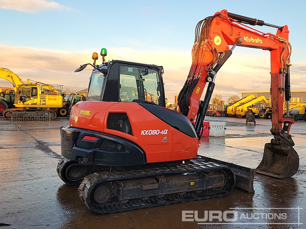 2019 Kubota KX080-4A - حفارة مُصَّغرة: صورة 5 2019 Kubota KX080-4A - حفارة مُصَّغرة: صورة 5