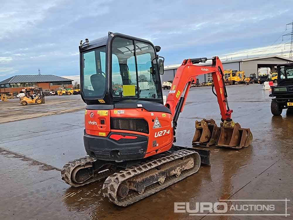 2019 Kubota U27-4 - حفارة مُصَّغرة: صورة 5 2019 Kubota U27-4 - حفارة مُصَّغرة: صورة 5