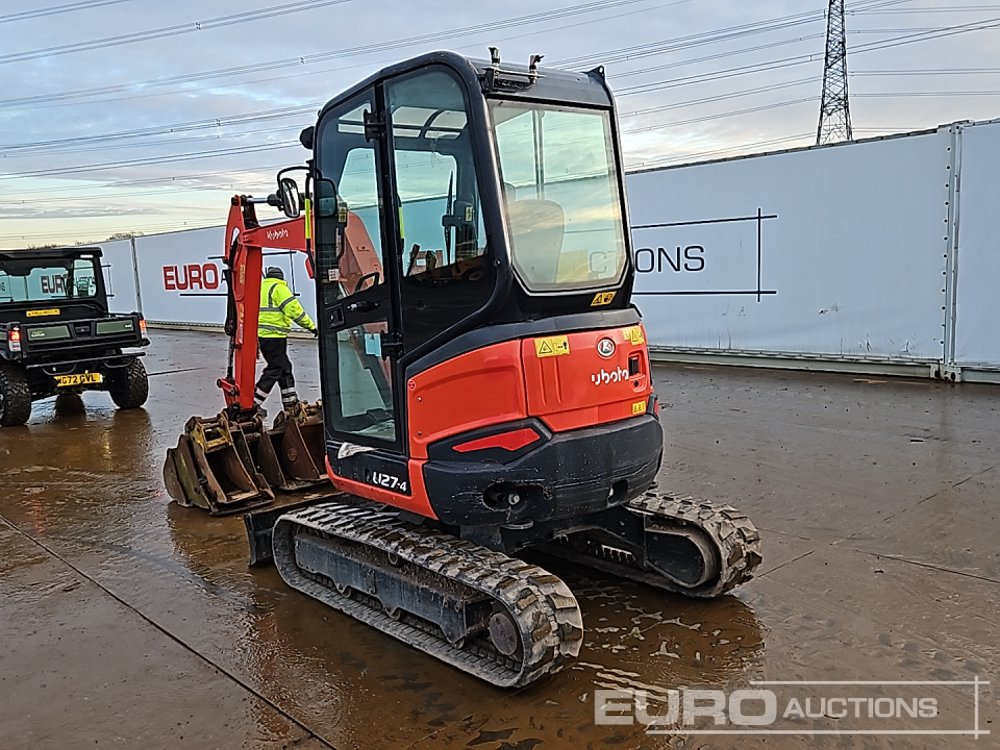 2019 Kubota U27-4 - حفارة مُصَّغرة: صورة 3 2019 Kubota U27-4 - حفارة مُصَّغرة: صورة 3