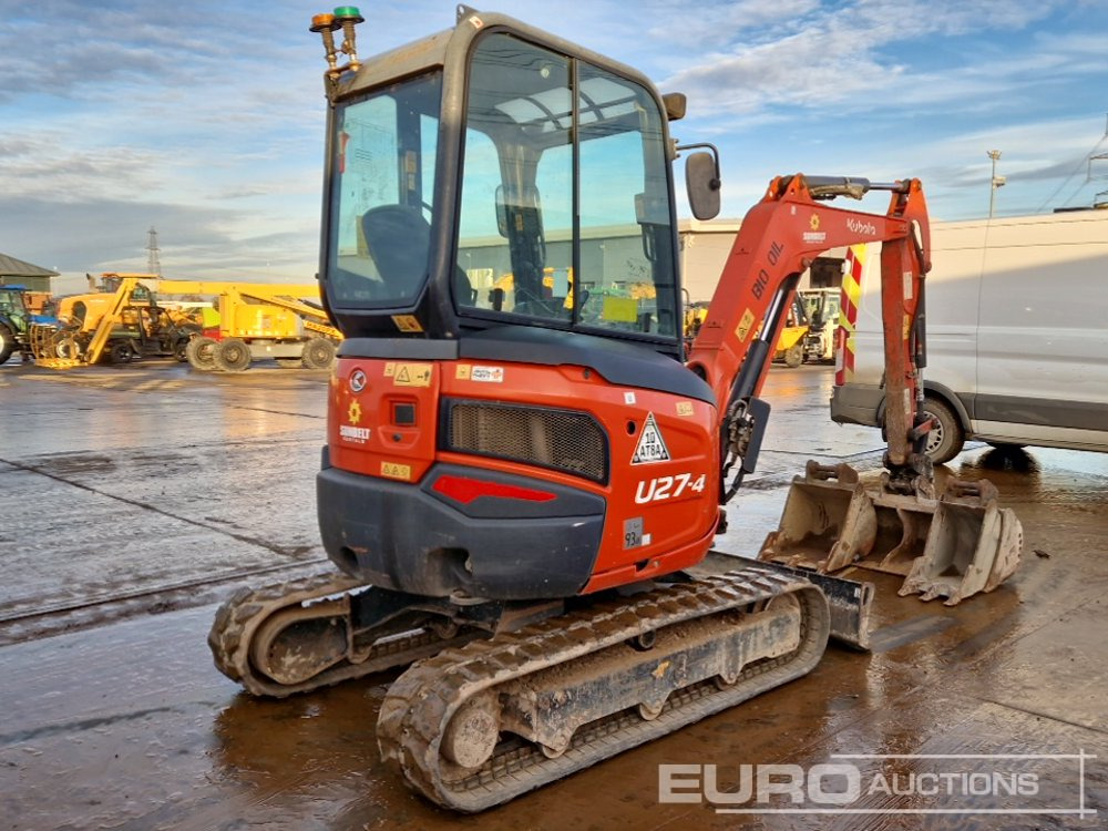 2019 Kubota U27-4 - حفارة مُصَّغرة: صورة 5 2019 Kubota U27-4 - حفارة مُصَّغرة: صورة 5