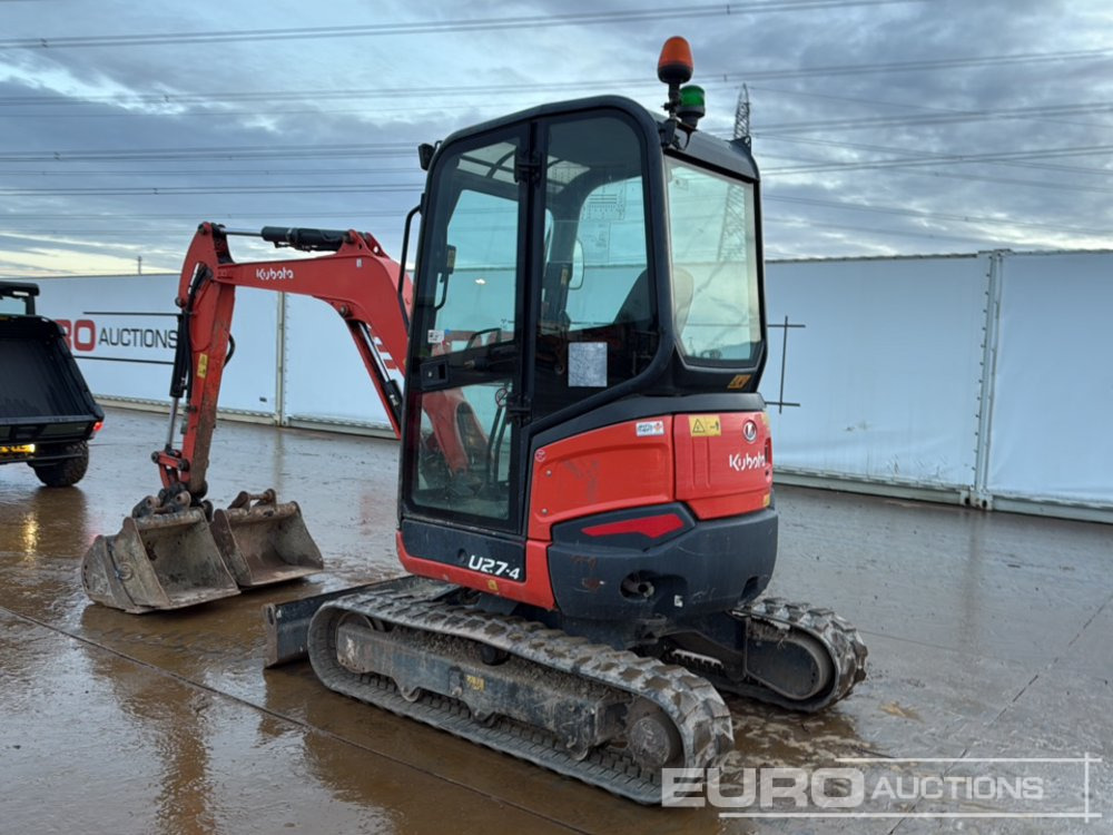 2019 Kubota U27-4 - حفارة مُصَّغرة: صورة 3 2019 Kubota U27-4 - حفارة مُصَّغرة: صورة 3
