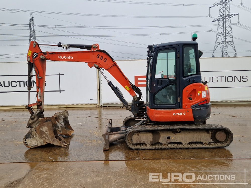 2019 Kubota U48-4 - حفارة مُصَّغرة: صورة 2 2019 Kubota U48-4 - حفارة مُصَّغرة: صورة 2