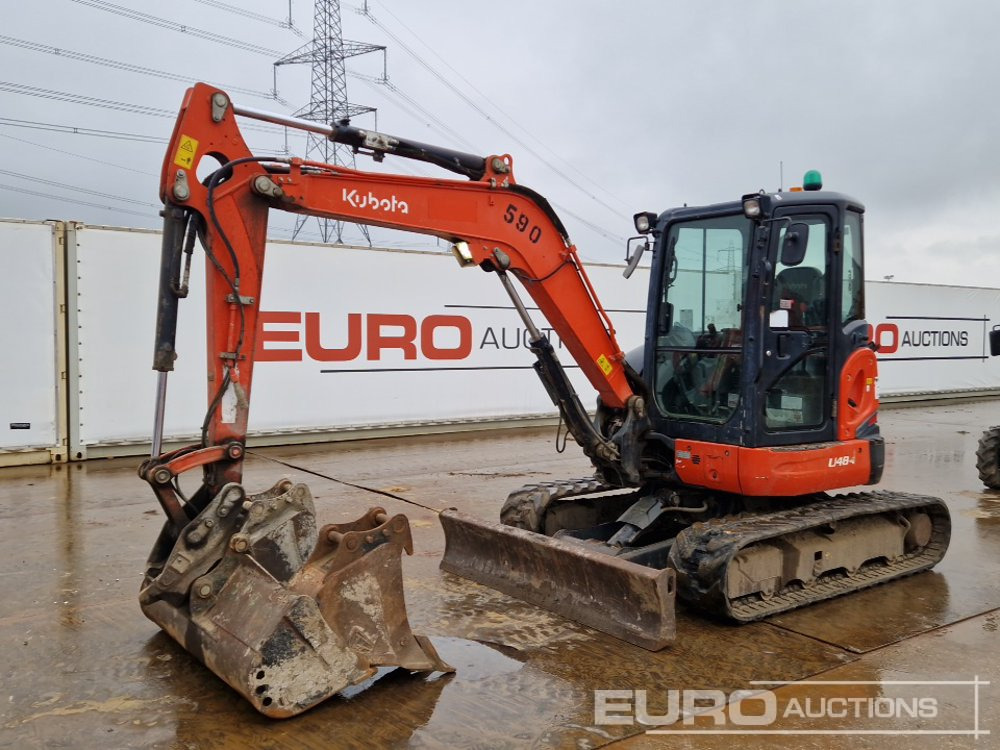 2019 Kubota U48-4 - حفارة مُصَّغرة: صورة 1 2019 Kubota U48-4 - حفارة مُصَّغرة: صورة 1