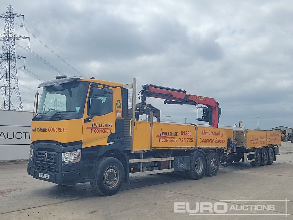 2019 Renault C440 - شاحنات مسطحة: صورة 1 2019 Renault C440 - شاحنات مسطحة: صورة 1