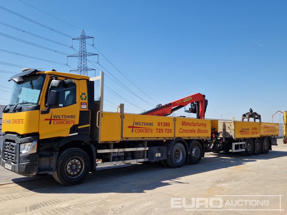 2019 Renault T460.26 - شاحنات مسطحة: صورة 1 2019 Renault T460.26 - شاحنات مسطحة: صورة 1
