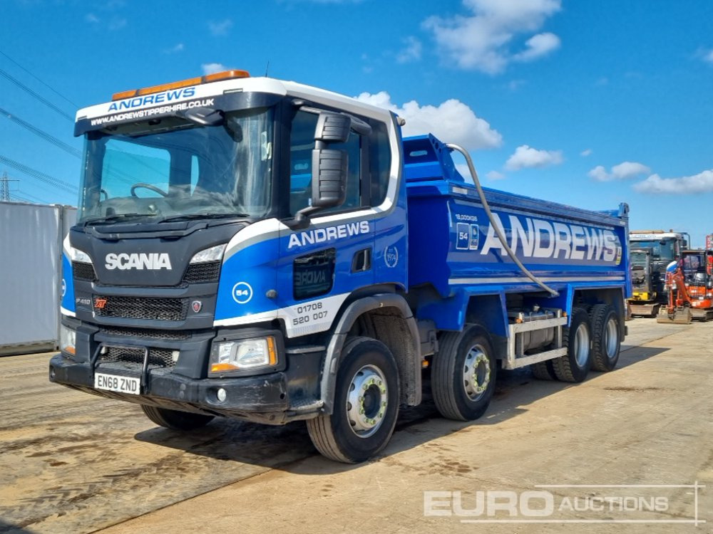 2019 Scania P410XT - شاحنة قلاب: صورة 1 2019 Scania P410XT - شاحنة قلاب: صورة 1