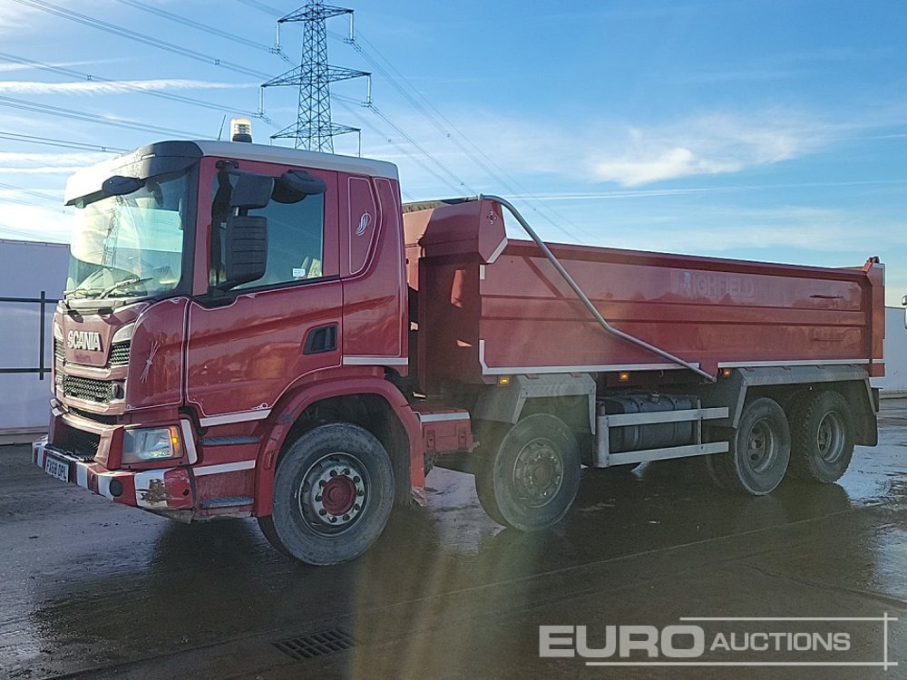 2019 Scania P410XT - شاحنة قلاب: صورة 1 2019 Scania P410XT - شاحنة قلاب: صورة 1