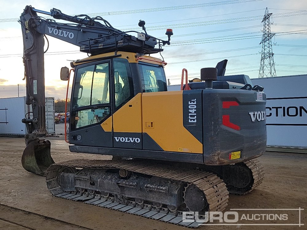 2019 Volvo EC140EL - حفار زحاف: صورة 3 2019 Volvo EC140EL - حفار زحاف: صورة 3