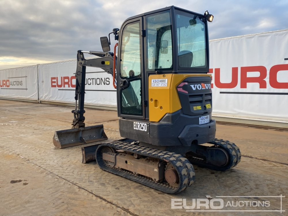 2019 Volvo ECR25D - حفارة مُصَّغرة: صورة 3 2019 Volvo ECR25D - حفارة مُصَّغرة: صورة 3
