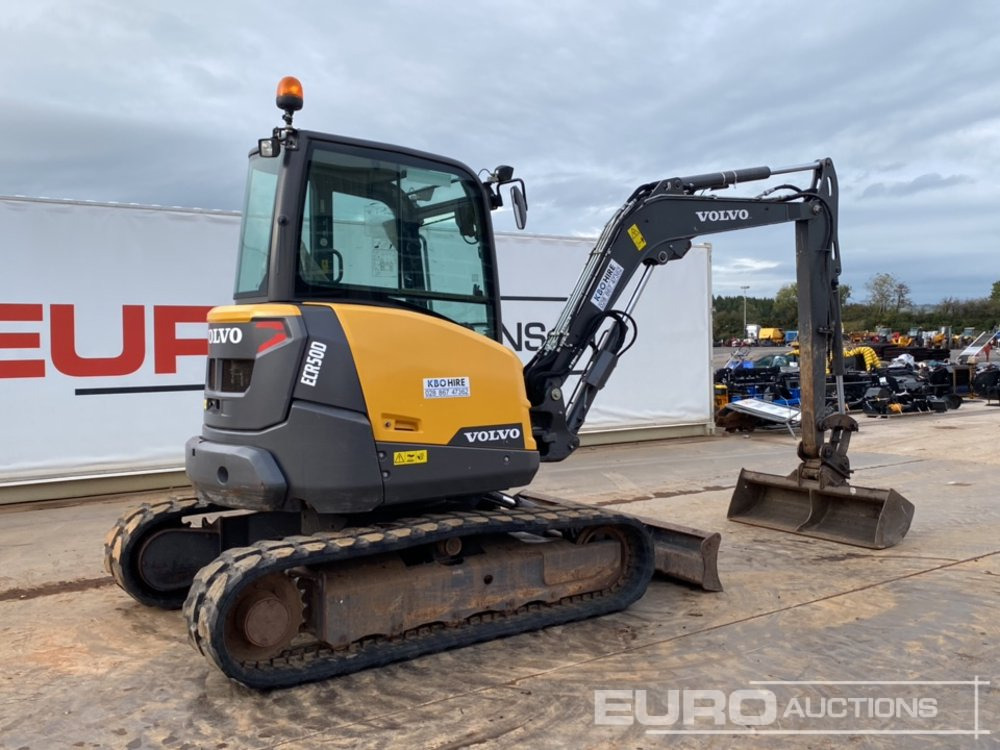 2019 Volvo ECR50D - حفارة مُصَّغرة: صورة 5 2019 Volvo ECR50D - حفارة مُصَّغرة: صورة 5