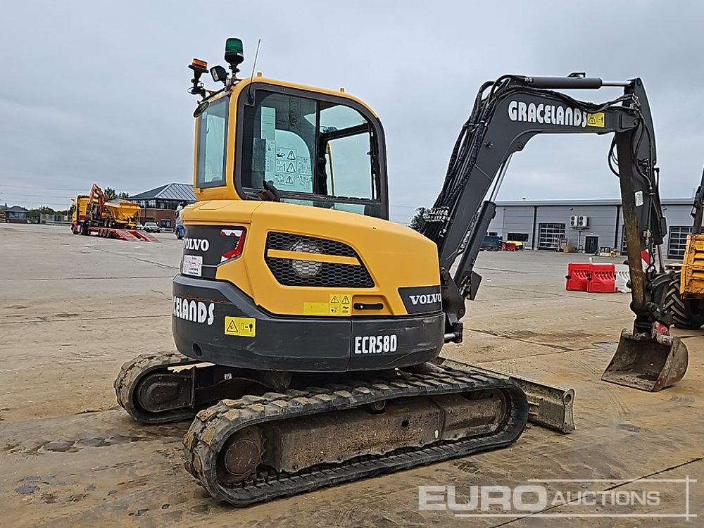 2019 Volvo ECR58D - حفارة مُصَّغرة: صورة 5 2019 Volvo ECR58D - حفارة مُصَّغرة: صورة 5