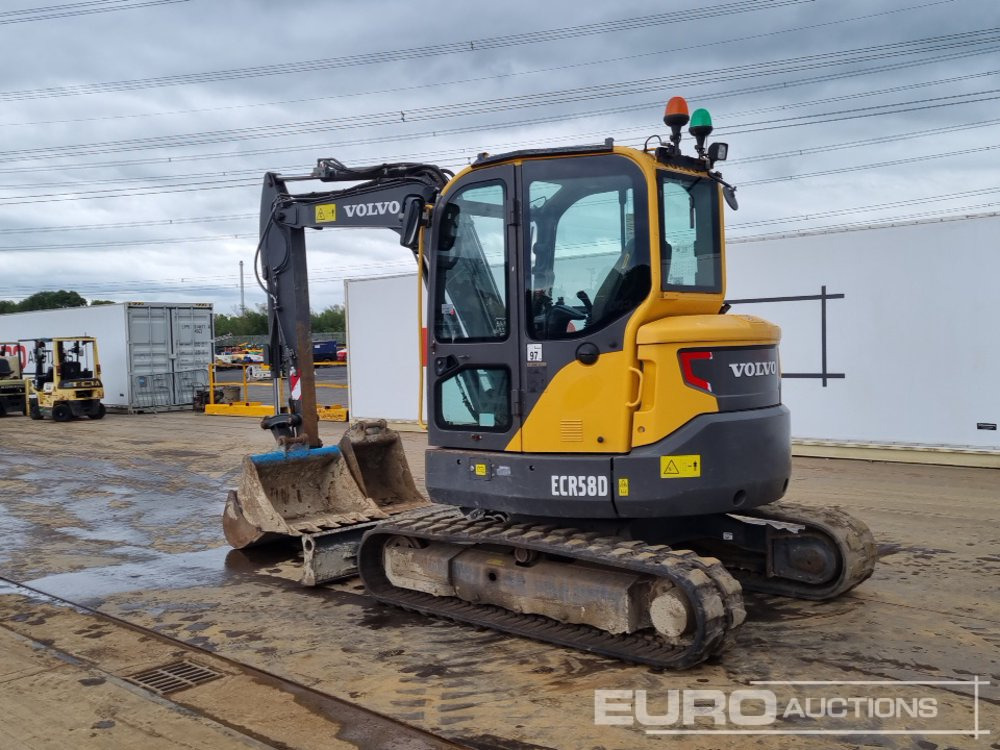 2019 Volvo ECR58D - حفارة مُصَّغرة: صورة 3 2019 Volvo ECR58D - حفارة مُصَّغرة: صورة 3
