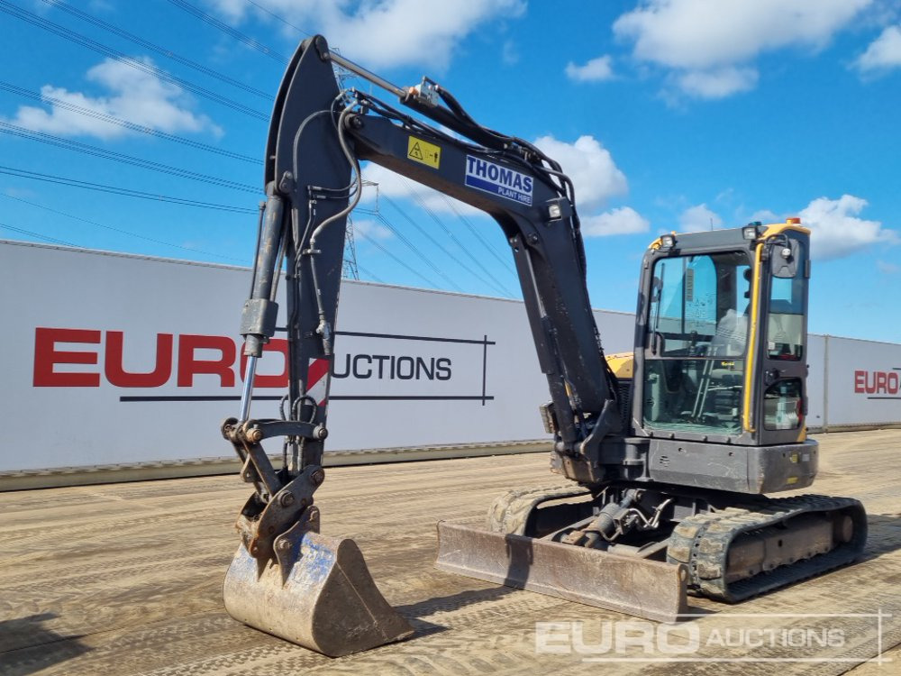 2019 Volvo ECR58D - حفارة مُصَّغرة: صورة 1 2019 Volvo ECR58D - حفارة مُصَّغرة: صورة 1