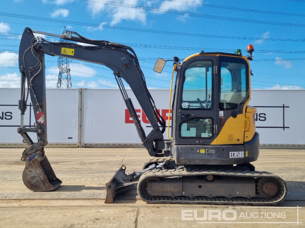 2019 Volvo ECR58D - حفارة مُصَّغرة: صورة 2 2019 Volvo ECR58D - حفارة مُصَّغرة: صورة 2
