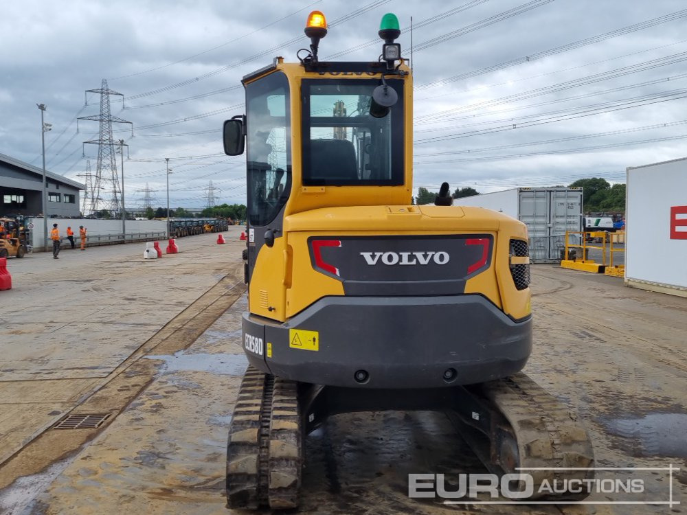 2019 Volvo ECR58D - حفارة مُصَّغرة: صورة 4 2019 Volvo ECR58D - حفارة مُصَّغرة: صورة 4