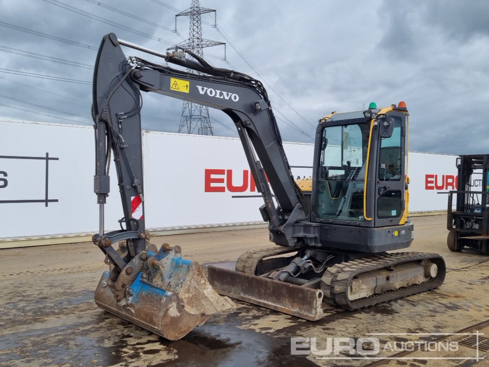 2019 Volvo ECR58D - حفارة مُصَّغرة: صورة 1 2019 Volvo ECR58D - حفارة مُصَّغرة: صورة 1