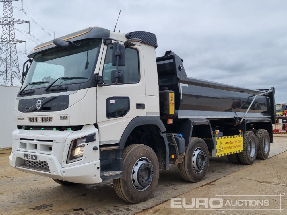 2019 Volvo FMX410 - شاحنة قلاب: صورة 1 2019 Volvo FMX410 - شاحنة قلاب: صورة 1