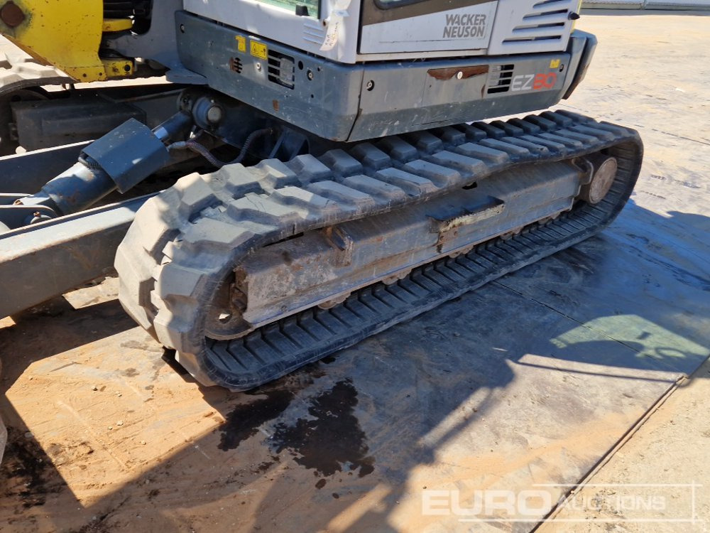 حفارة مُصَّغرة 2019 Wacker Neuson EZ80: صورة 9