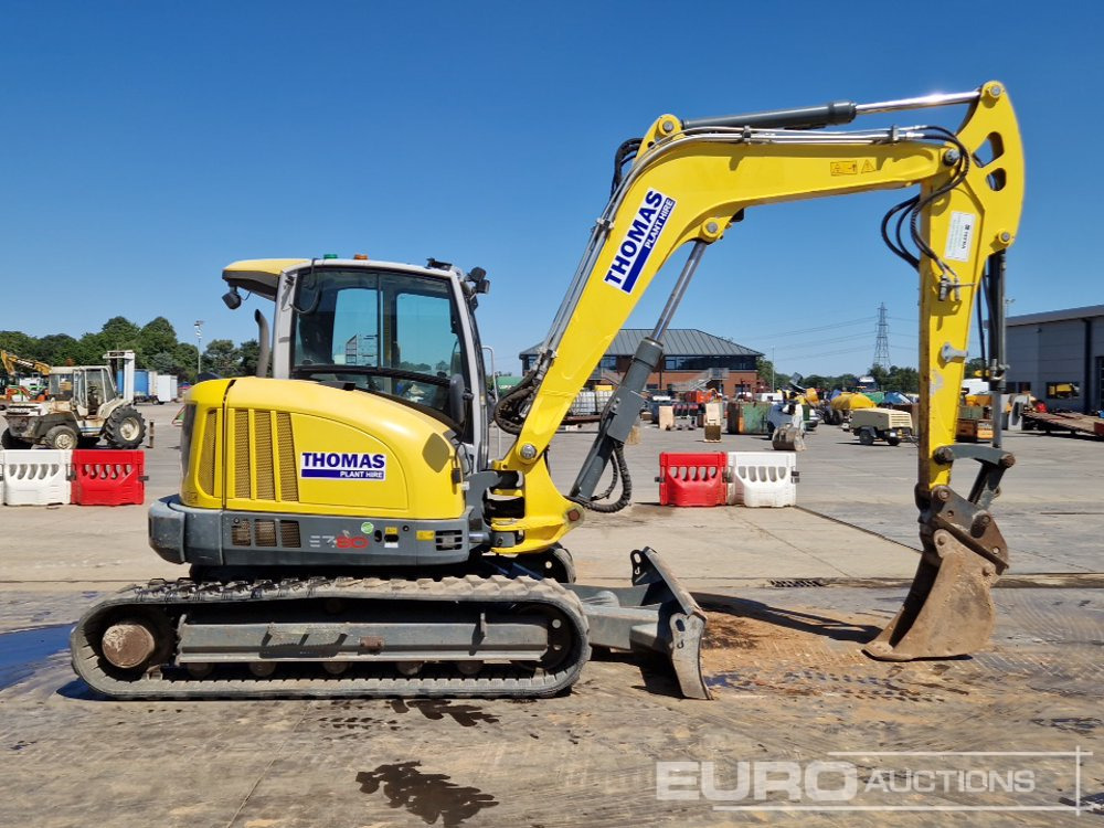 حفارة مُصَّغرة 2019 Wacker Neuson EZ80: صورة 6
