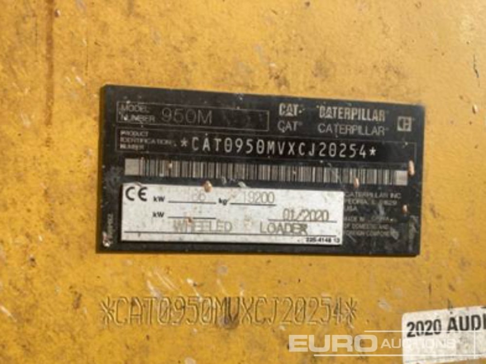 2020 CAT 950M - اللودر بعجل: صورة 4 2020 CAT 950M - اللودر بعجل: صورة 4