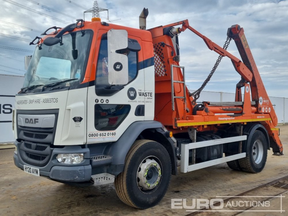 2020 DAF LF260 - شاحنة نقل المخلفات: صورة 1 2020 DAF LF260 - شاحنة نقل المخلفات: صورة 1