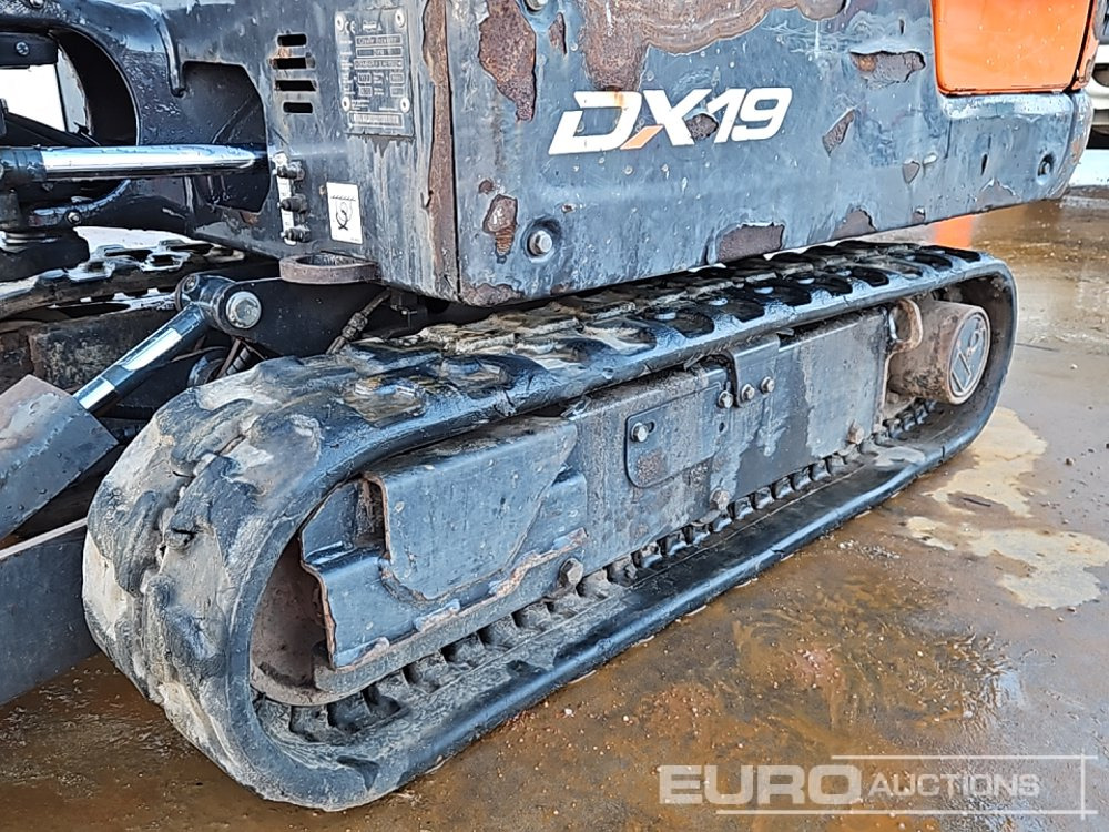 حفارة مُصَّغرة 2020 Doosan DX19: صورة 9