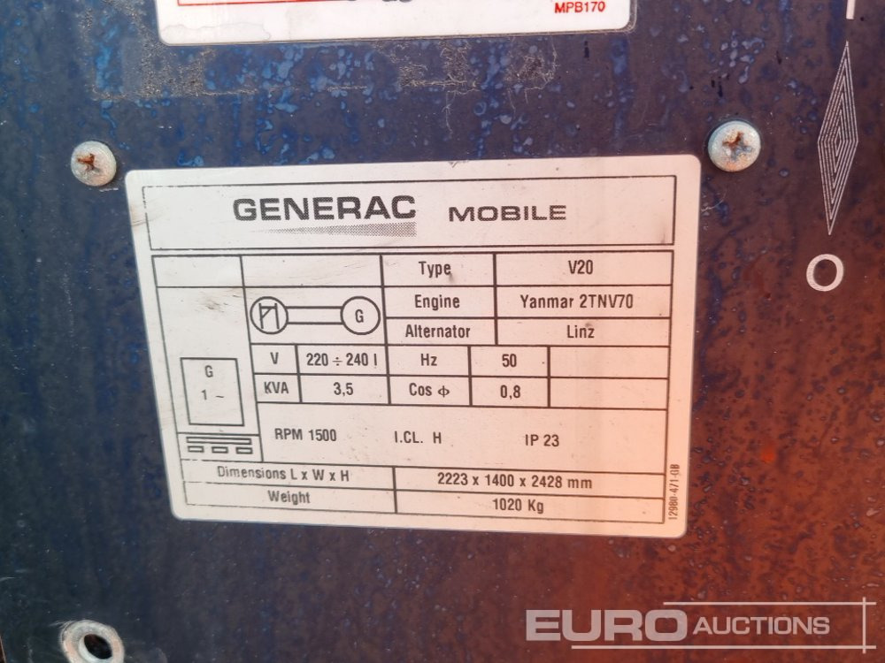 برج الإنارة 2020 Generac V20: صورة 41