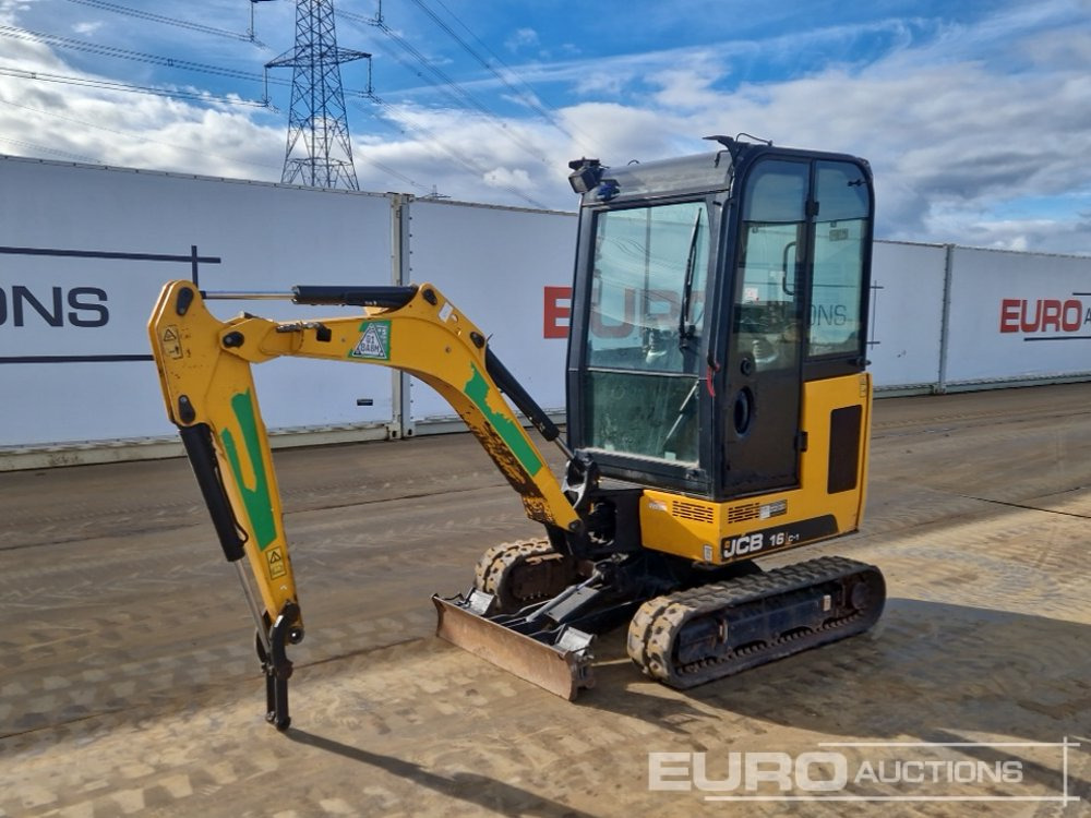 2020 JCB 16C-1 - حفارة مُصَّغرة: صورة 1 2020 JCB 16C-1 - حفارة مُصَّغرة: صورة 1
