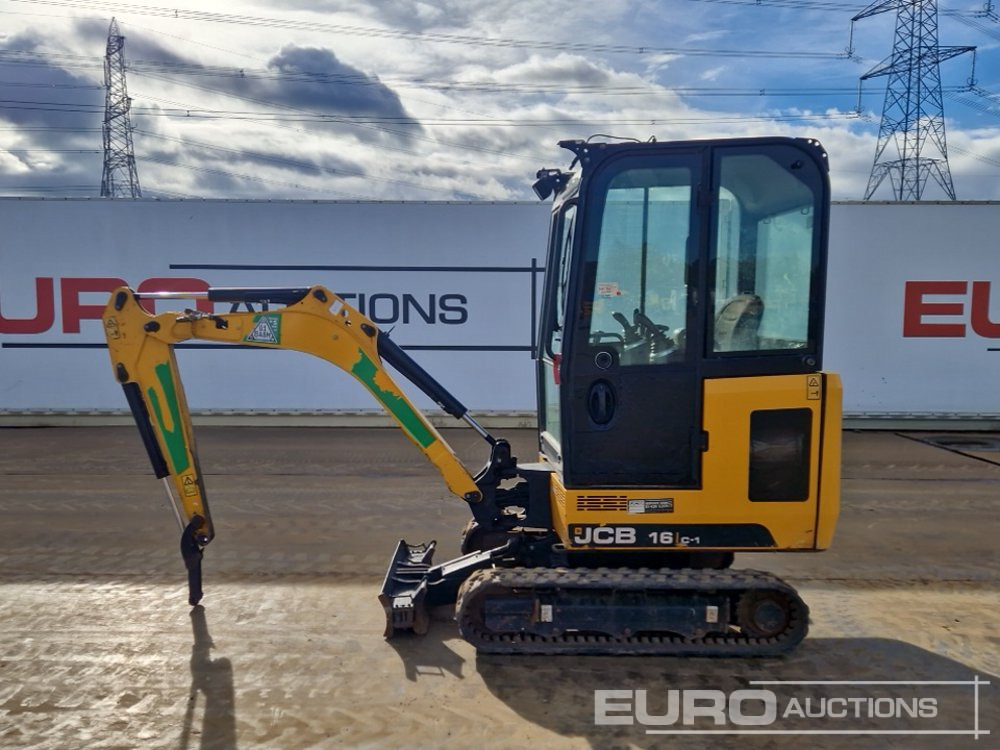 2020 JCB 16C-1 - حفارة مُصَّغرة: صورة 2 2020 JCB 16C-1 - حفارة مُصَّغرة: صورة 2