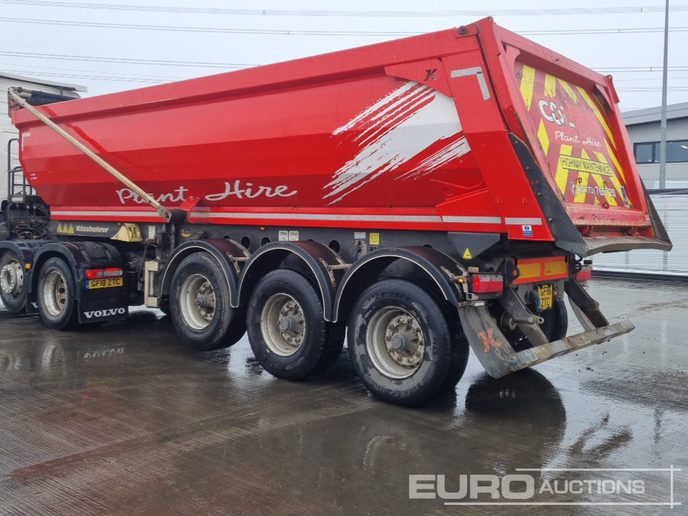 2020 Kassbohrer Tri Axle Tipping Trailer, Easy Sheet, Lift Axle - قلابة نصف مقطورة نصف مقطورة قلابة: صورة 3 2020 Kassbohrer Tri Axle Tipping Trailer, Easy Sheet, Lift Axle - قلابة نصف مقطورة نصف مقطورة قلابة: صورة 3