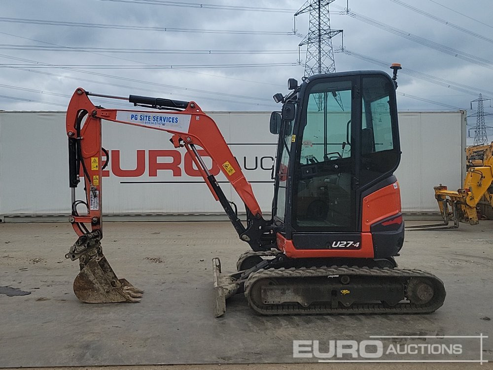 2020 Kubota U27-4 - حفارة مُصَّغرة: صورة 2 2020 Kubota U27-4 - حفارة مُصَّغرة: صورة 2