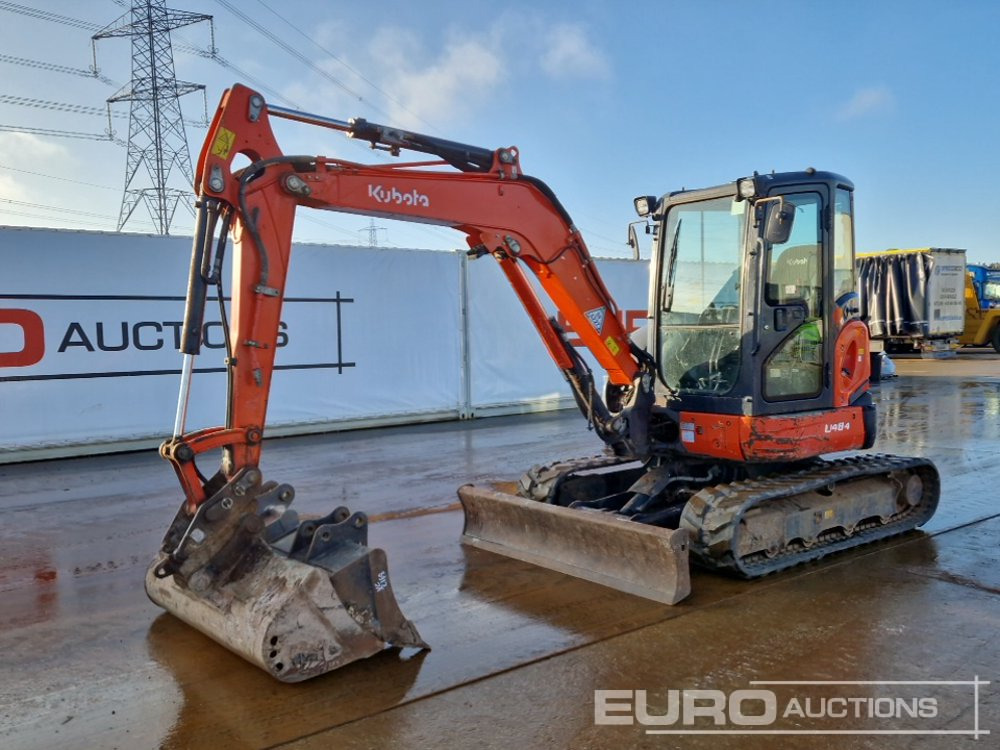 2020 Kubota U48-4 - حفارة مُصَّغرة: صورة 1 2020 Kubota U48-4 - حفارة مُصَّغرة: صورة 1