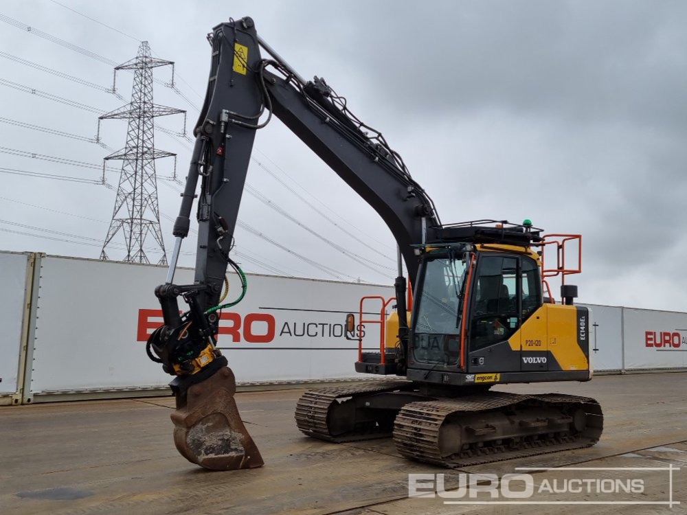 2020 Volvo EC140LC - حفار زحاف: صورة 1 2020 Volvo EC140LC - حفار زحاف: صورة 1