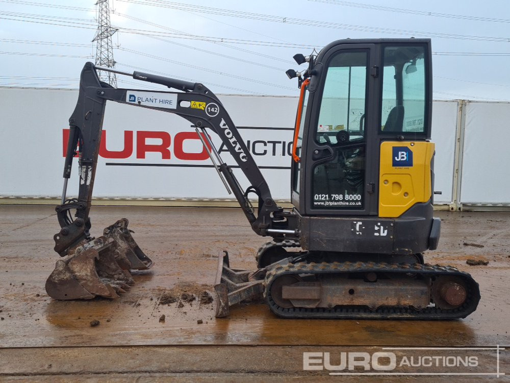 2020 Volvo ECR25D - حفارة مُصَّغرة: صورة 2 2020 Volvo ECR25D - حفارة مُصَّغرة: صورة 2