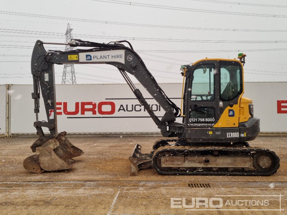 2020 Volvo ECR88D - حفارة مُصَّغرة: صورة 2 2020 Volvo ECR88D - حفارة مُصَّغرة: صورة 2