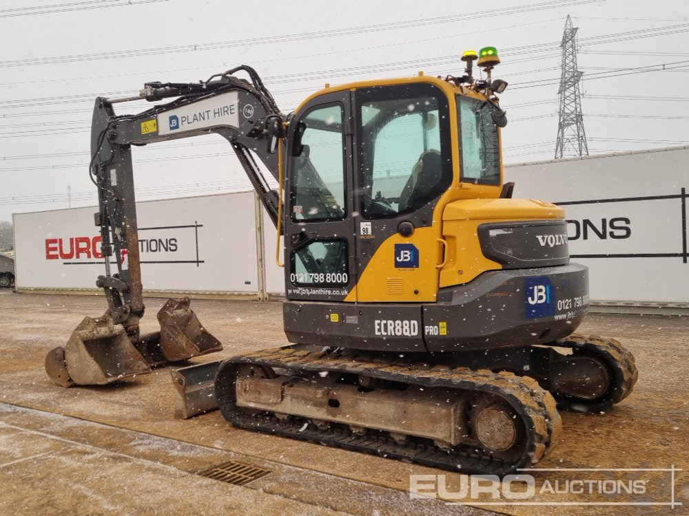 2020 Volvo ECR88D - حفارة مُصَّغرة: صورة 3 2020 Volvo ECR88D - حفارة مُصَّغرة: صورة 3