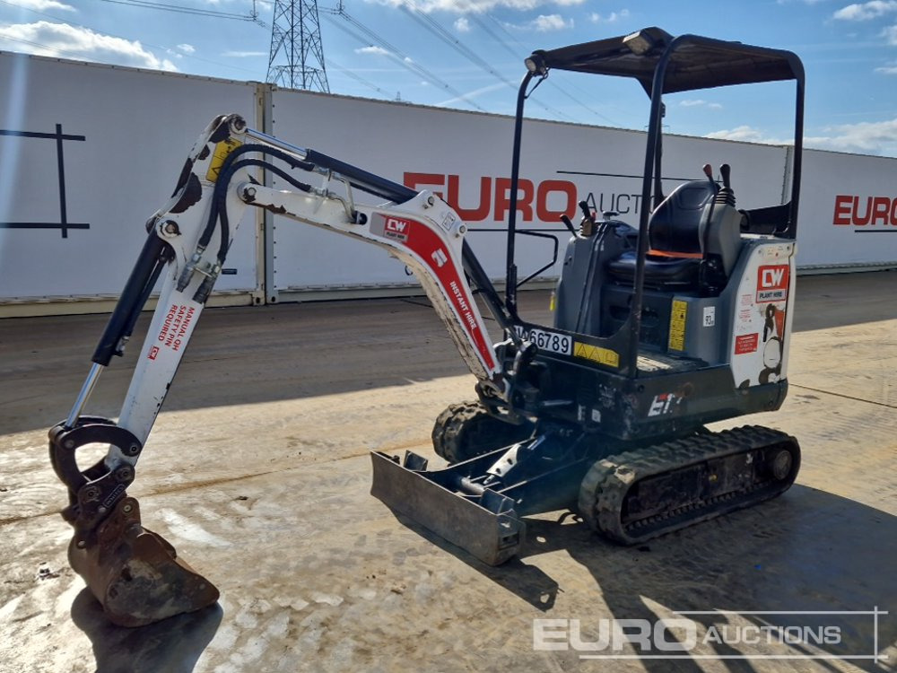 2021 Bobcat E17 - حفارة مُصَّغرة: صورة 1 2021 Bobcat E17 - حفارة مُصَّغرة: صورة 1