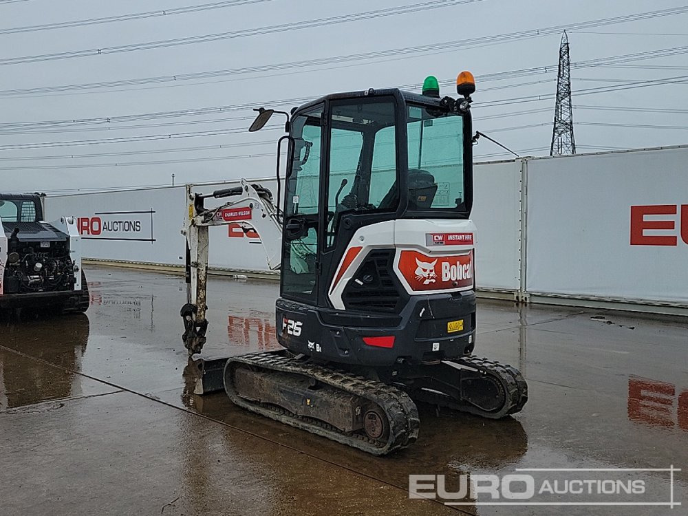 2021 Bobcat E26 - حفارة مُصَّغرة: صورة 3 2021 Bobcat E26 - حفارة مُصَّغرة: صورة 3