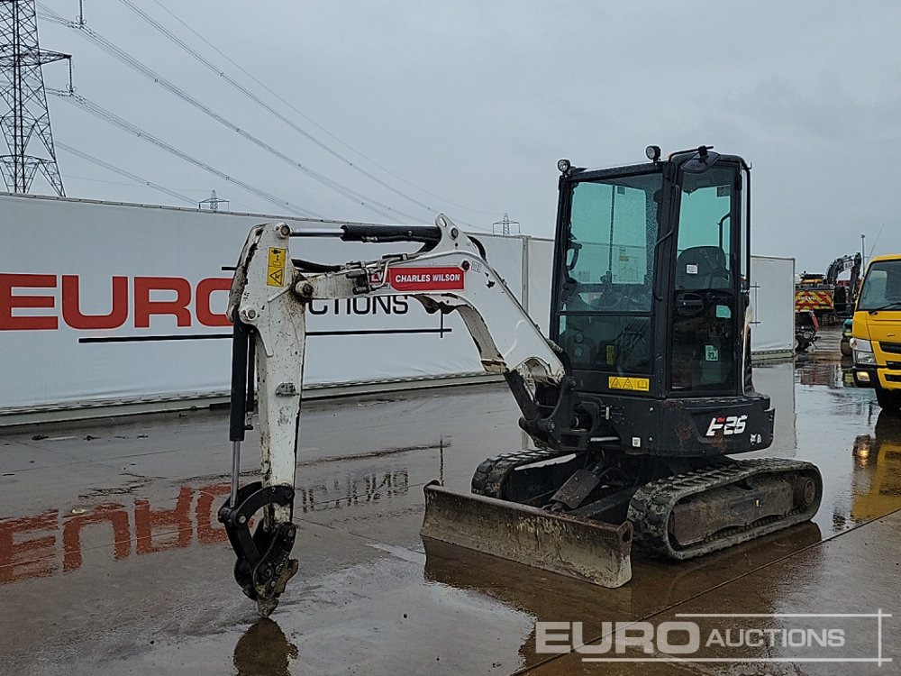 2021 Bobcat E26 - حفارة مُصَّغرة: صورة 1 2021 Bobcat E26 - حفارة مُصَّغرة: صورة 1