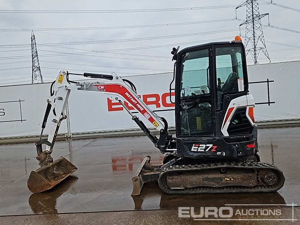 2021 Bobcat E27Z - حفارة مُصَّغرة: صورة 2 2021 Bobcat E27Z - حفارة مُصَّغرة: صورة 2