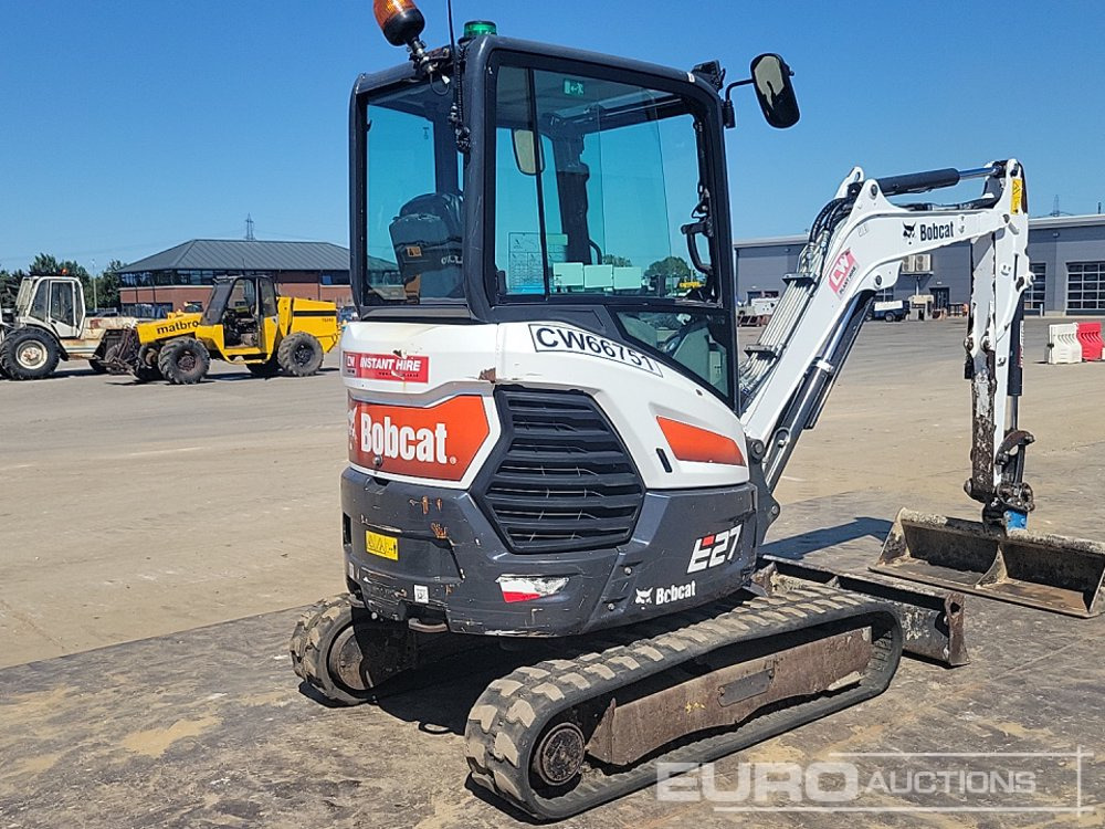 2021 Bobcat E27 - حفارة مُصَّغرة: صورة 5 2021 Bobcat E27 - حفارة مُصَّغرة: صورة 5