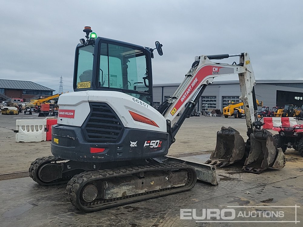 2021 Bobcat E50Z - حفارة مُصَّغرة: صورة 5 2021 Bobcat E50Z - حفارة مُصَّغرة: صورة 5